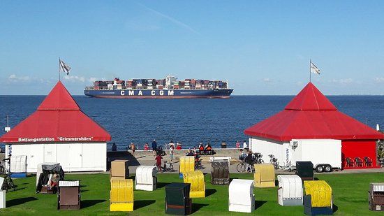 der Strand Grimmershörn