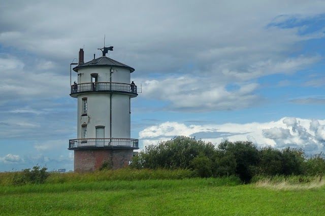 Leuchtturm Balje Unterfeuer historisch